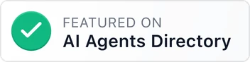 Featured on AI Agents Directory