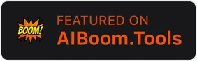 Featured on AIBoom.Tools