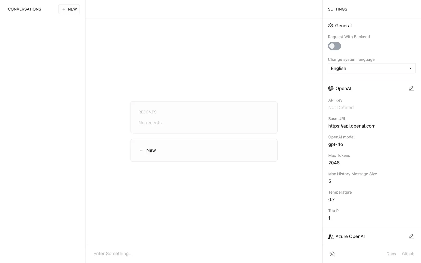 Screenshot of the Anse website