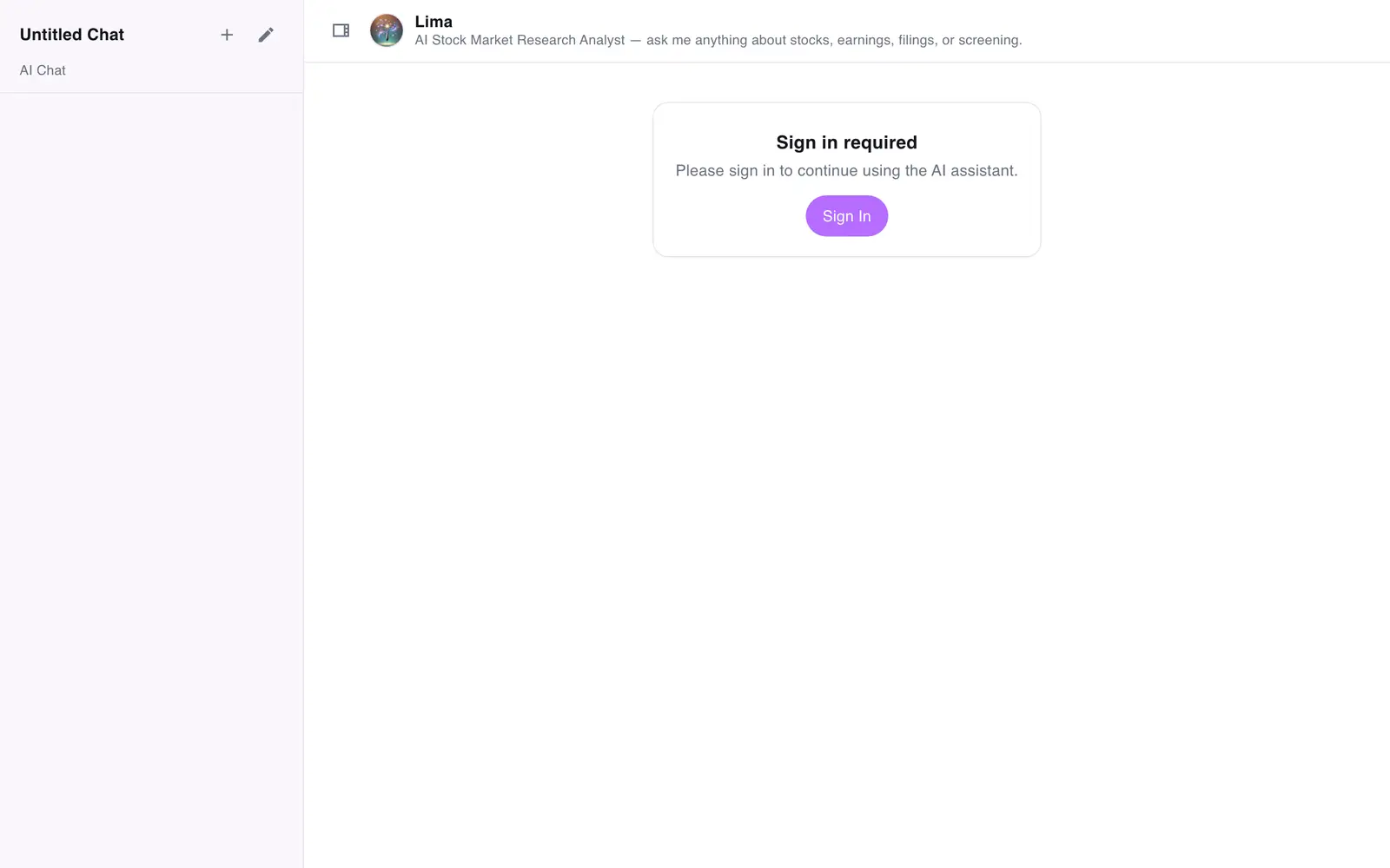 Screenshot of the Decode Investing Stock Analysis website
