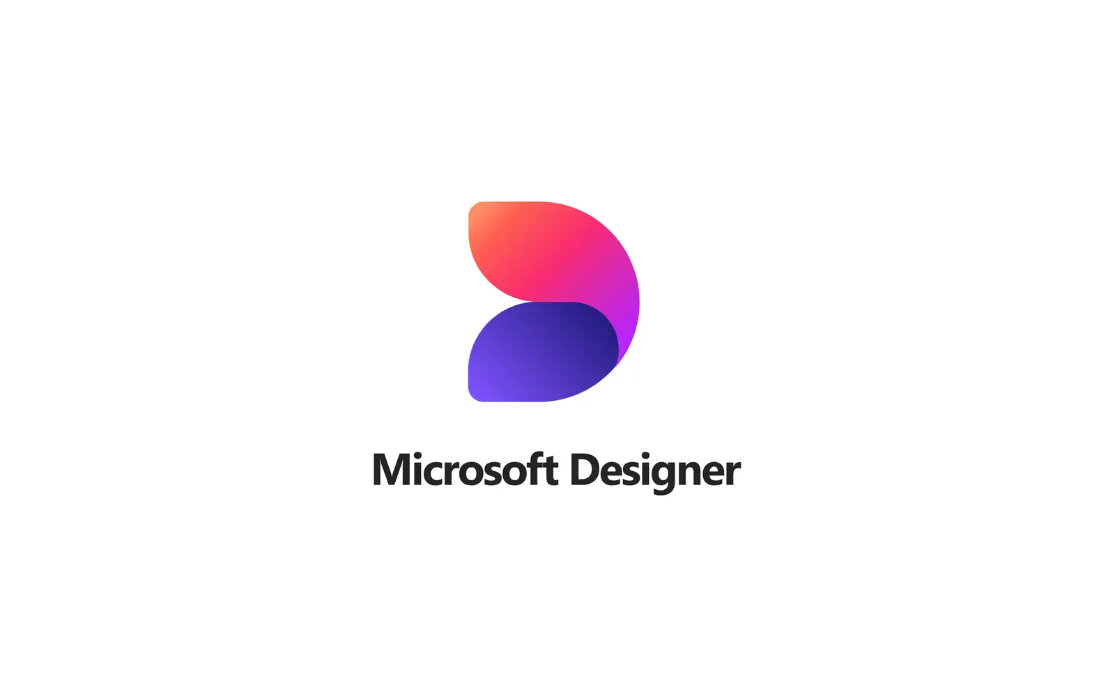 Screenshot of the Microsoft Designer website