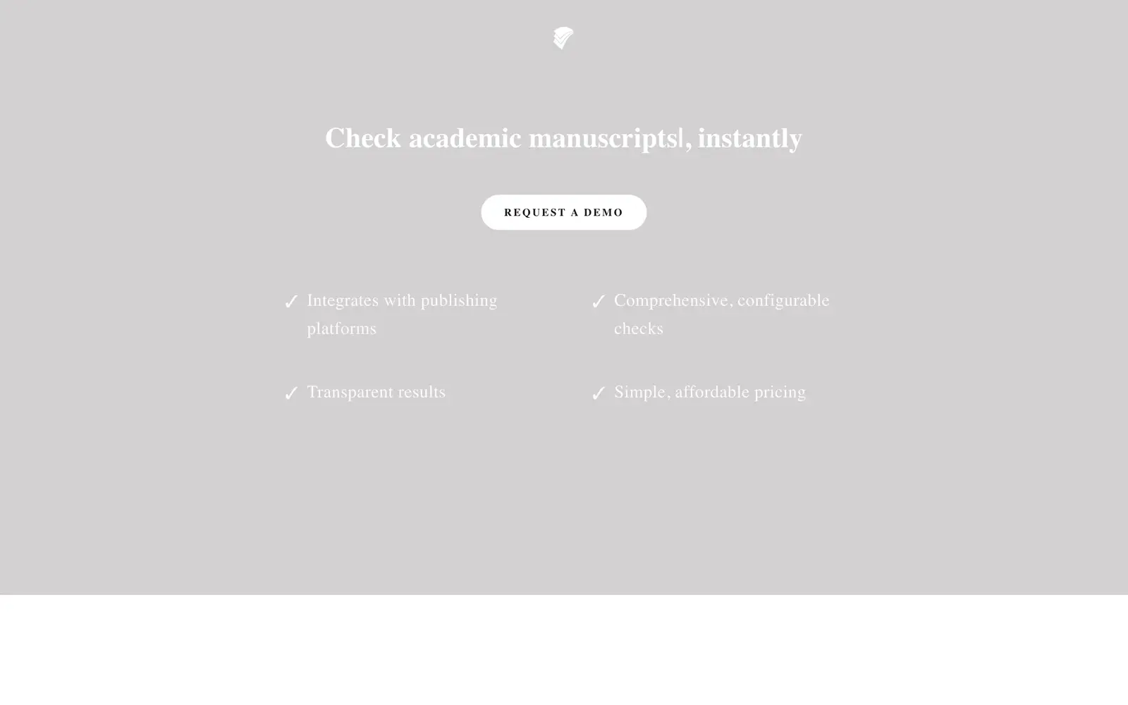 Screenshot of the Penelope.ai website