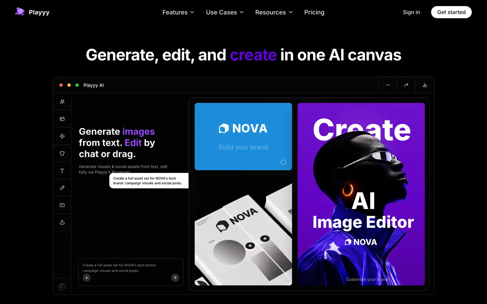 Screenshot of the Playyy website