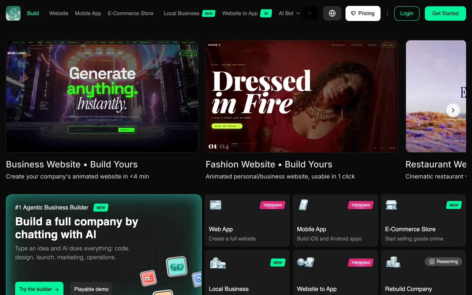 Screenshot of the Shipper.now website