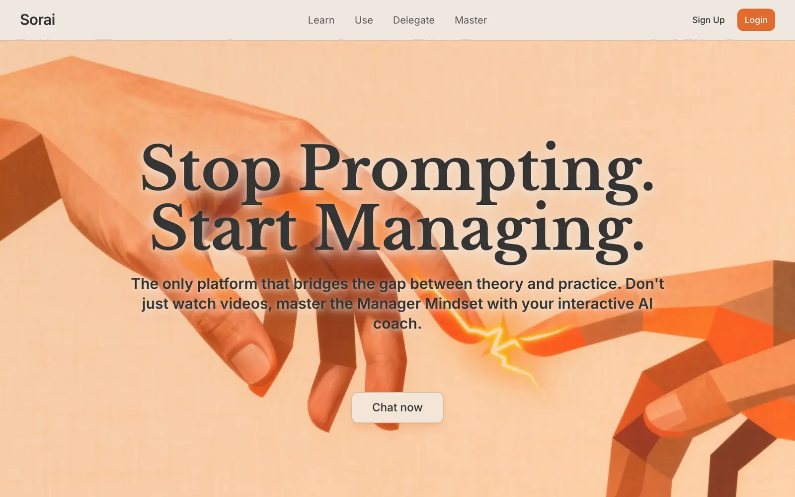 Screenshot of the Sorai Academy website