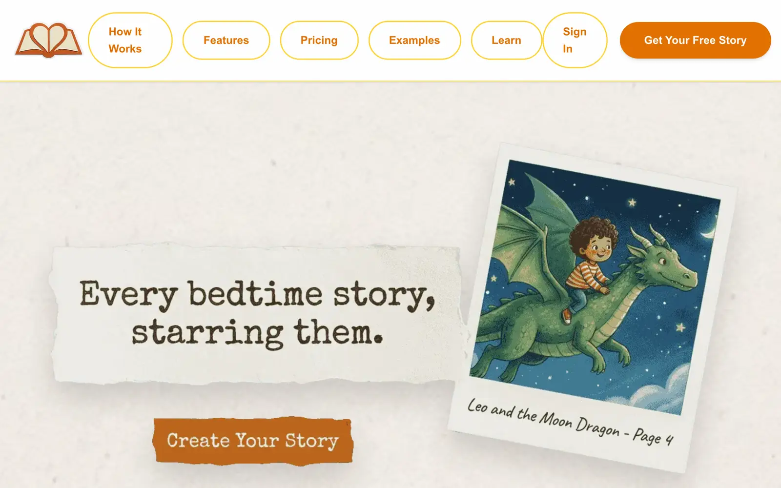 Screenshot of the Wonder Wisp website